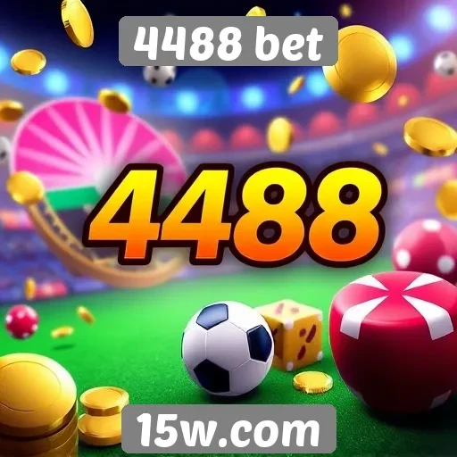 Variedade de jogos disponíveis no 4488 bet